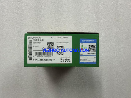 Schneider LC1D50AF7C TeSys Deca AC Contactor 3P 50A 110V AC Coil-vezhoo