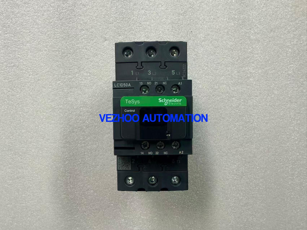 Schneider LC1D50AF7C TeSys Deca AC Contactor 3P 50A 110V AC Coil-vezhoo