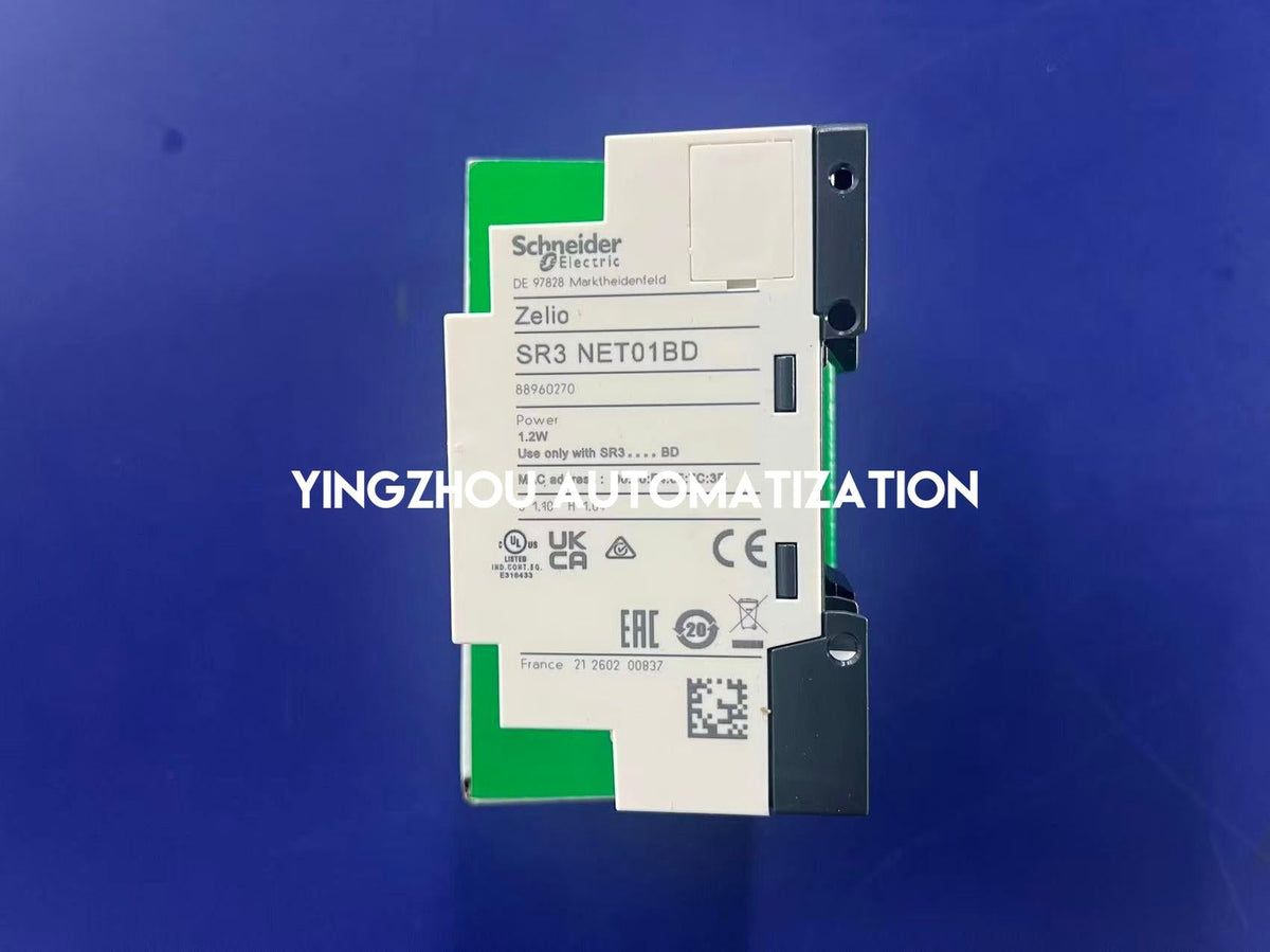Schneider SR3NET01BD Zelio Logic Ethernet Communication Module | Modbus TCP/IP | 24V DC-vezhoo