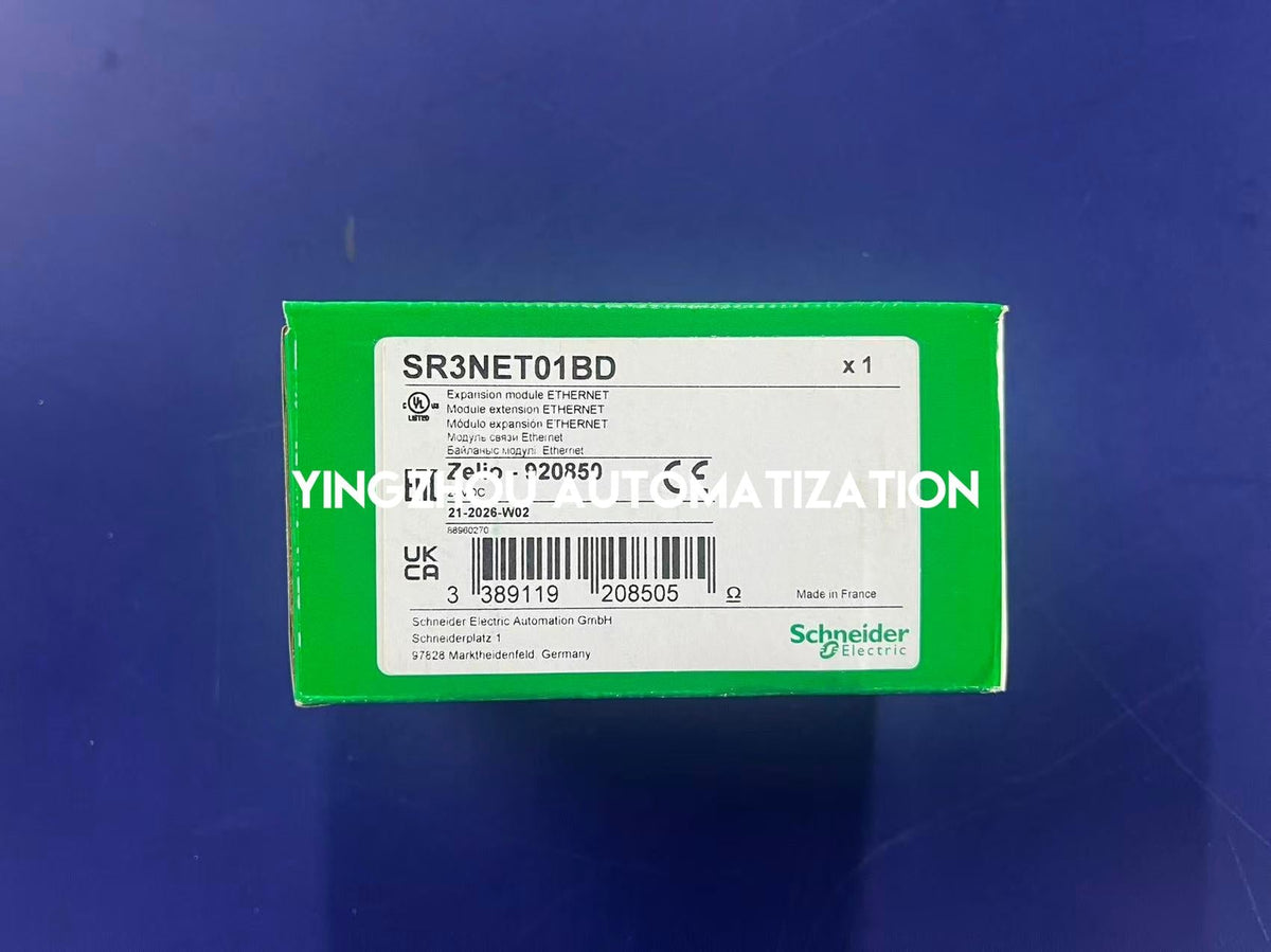 Schneider SR3NET01BD Zelio Logic Ethernet Communication Module | Modbus TCP/IP | 24V DC-vezhoo