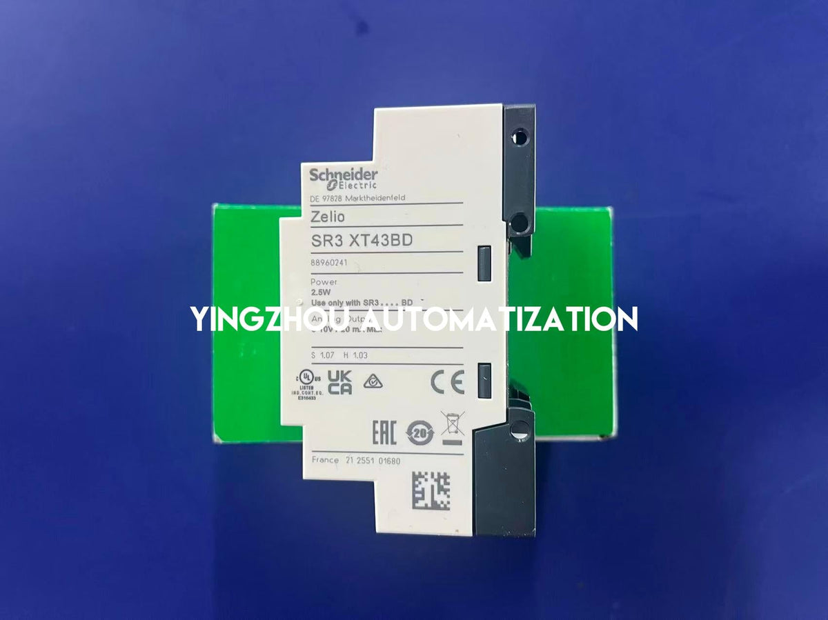 Schneider SR3XT43BD Zelio Logic Analog Expansion Module | 2 Inputs / 2 Outputs | 24V DC-vezhoo