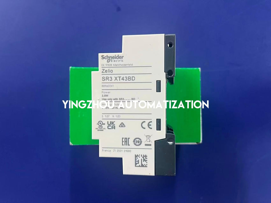 Schneider SR3XT43BD Zelio Logic Analog Expansion Module | 2 Inputs / 2 Outputs | 24V DC-vezhoo