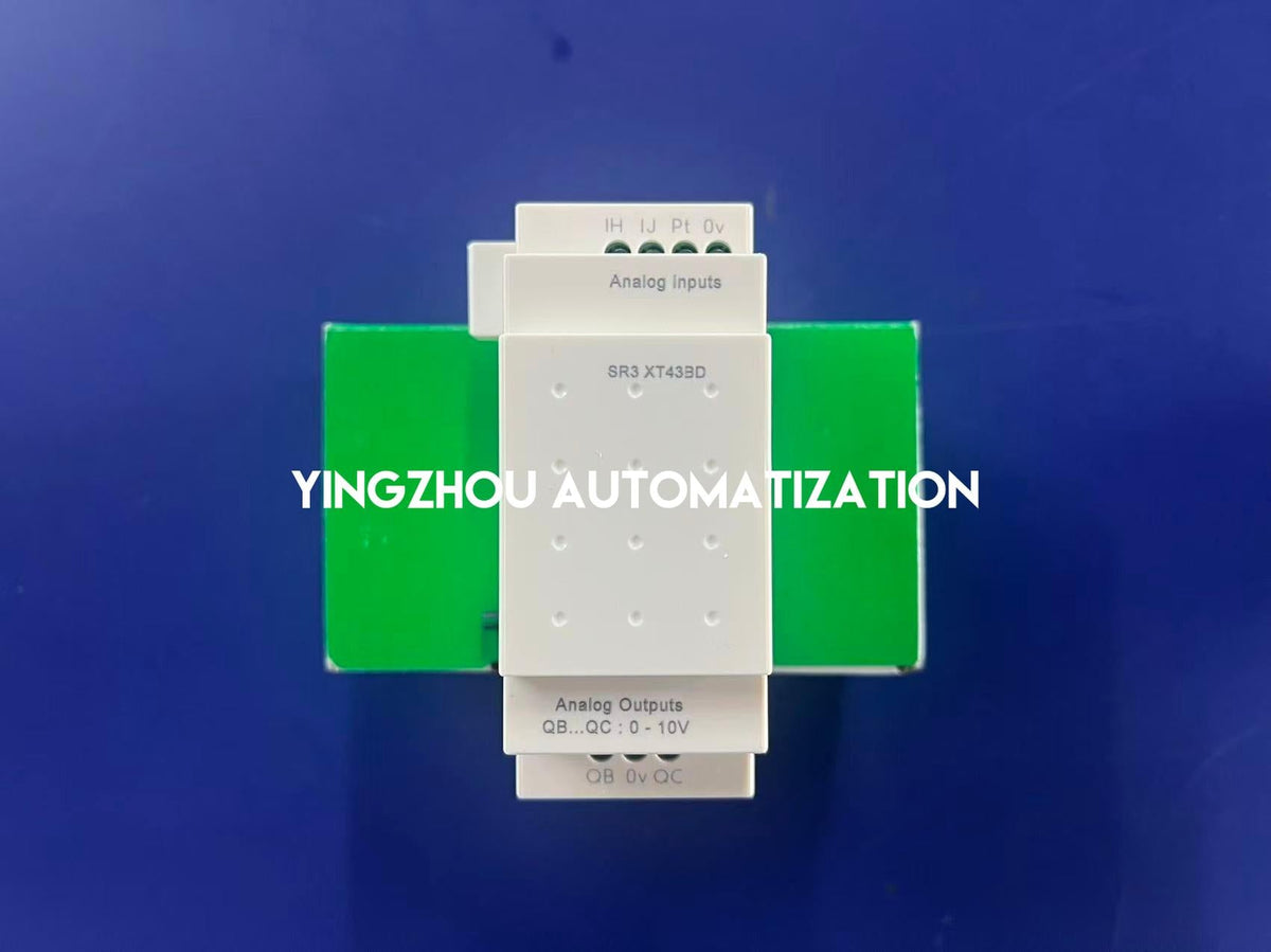 Schneider SR3XT43BD Zelio Logic Analog Expansion Module | 2 Inputs / 2 Outputs | 24V DC-vezhoo