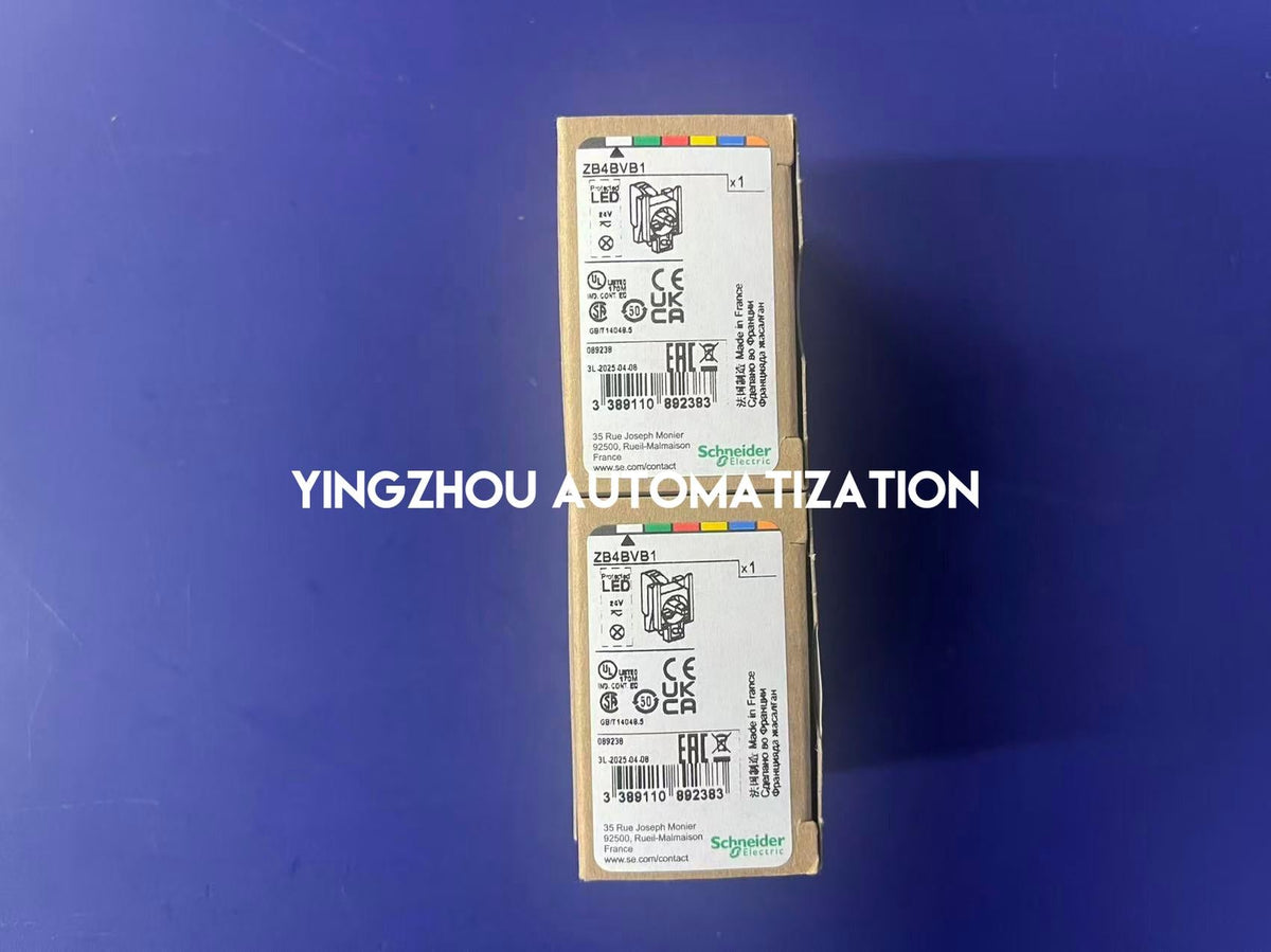 Schneider ZB4BVB1 Harmony XB4 Illuminated Block | White LED | 24V AC/DC | Metal Body-vezhoo