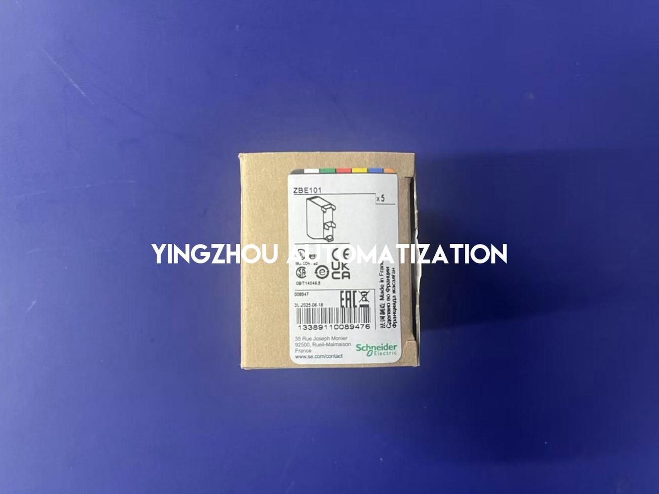 Schneider ZBE101 Harmony XB4/XB5 Contact Block | 1 NO | Screw Clamp Terminals-vezhoo