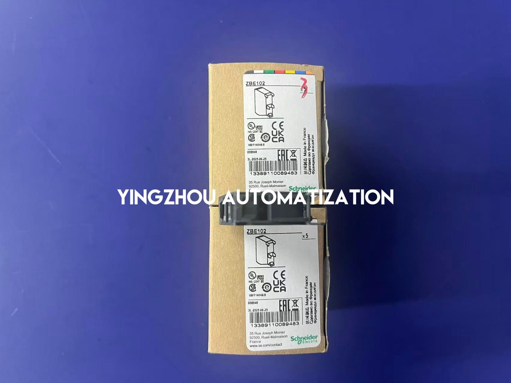 Schneider ZBE102 Harmony XB4/XB5 Contact Block | 1 NC | Screw Clamp Terminals-vezhoo