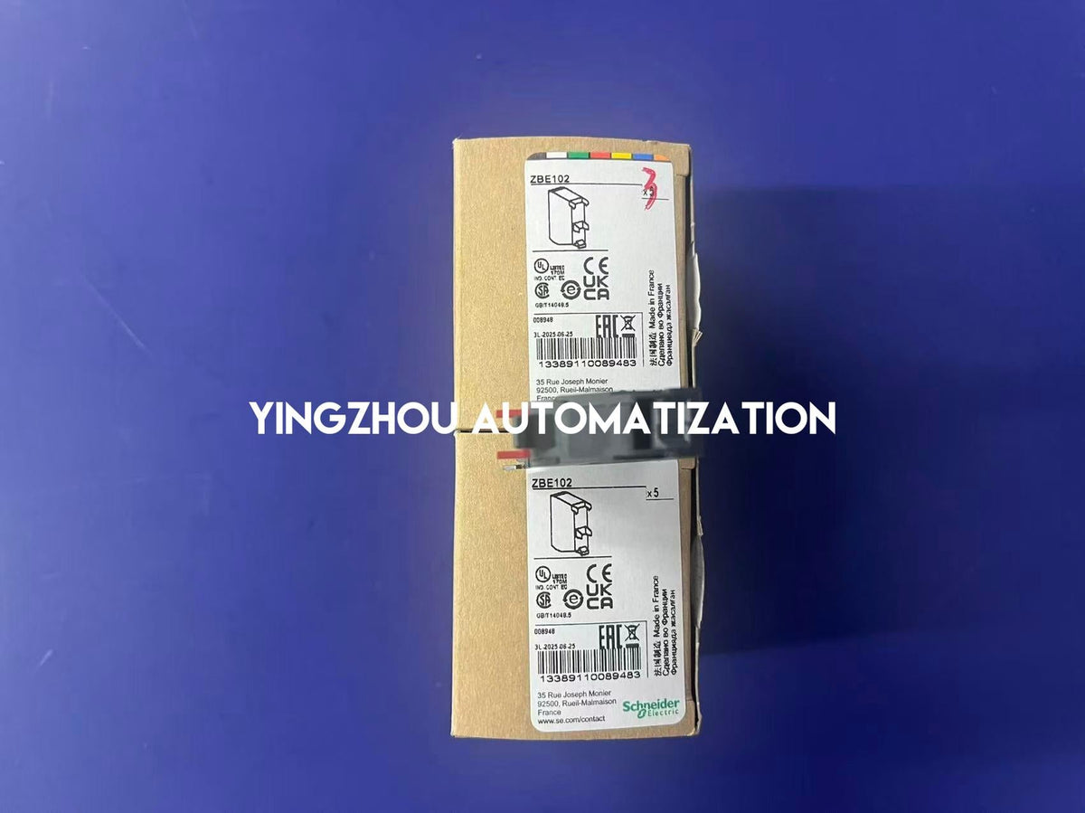 Schneider ZBE102 Harmony XB4/XB5 Contact Block | 1 NC | Screw Clamp Terminals-vezhoo