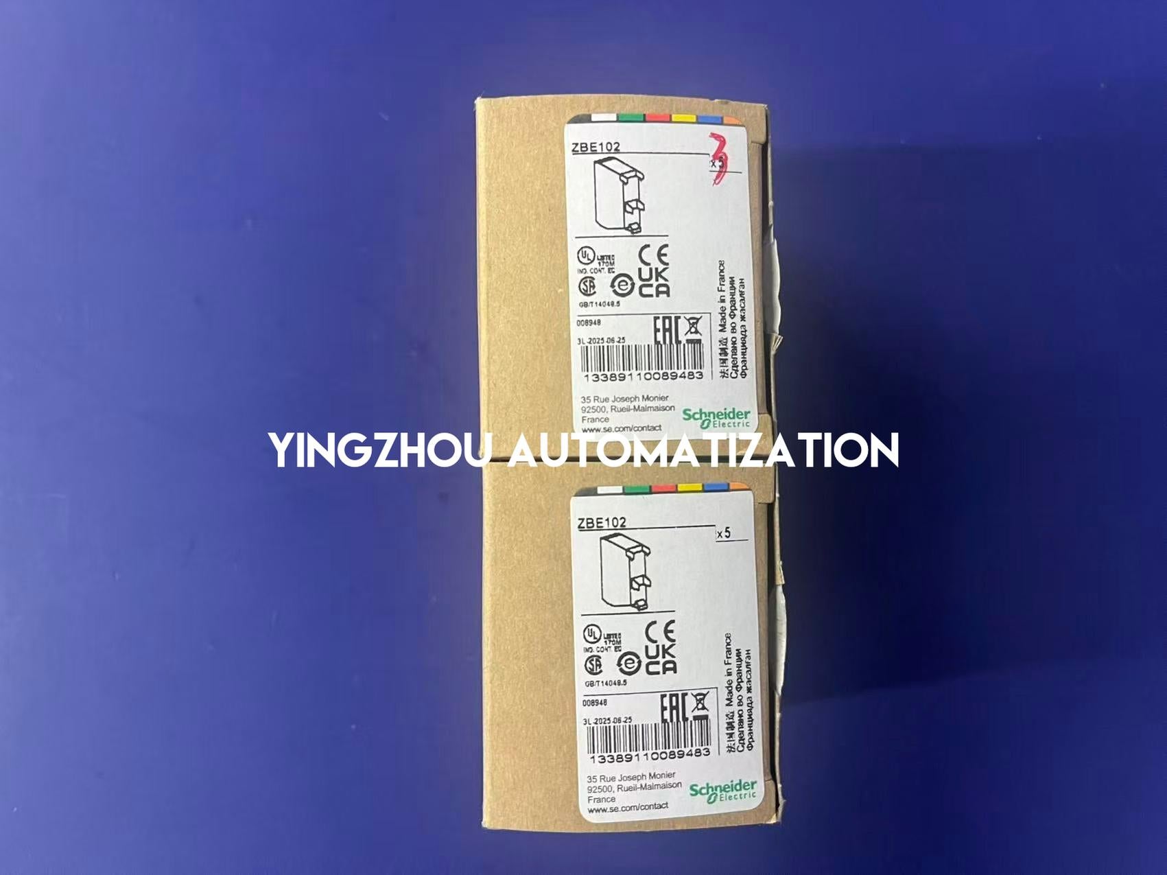 Schneider ZBE102 Harmony XB4/XB5 Contact Block | 1 NC | Screw Clamp Terminals-vezhoo