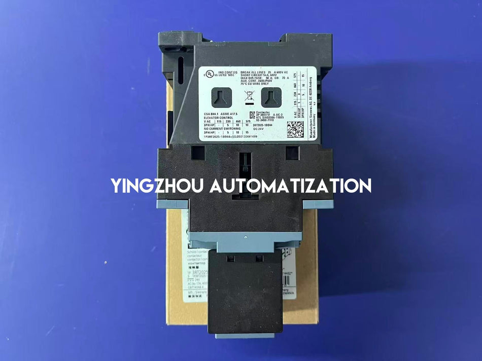 Siemens 3RT2025-1BB44 SIRIUS Power Contactor | 17A, 7.5kW, 24V DC Coil, Size S0-vezhoo