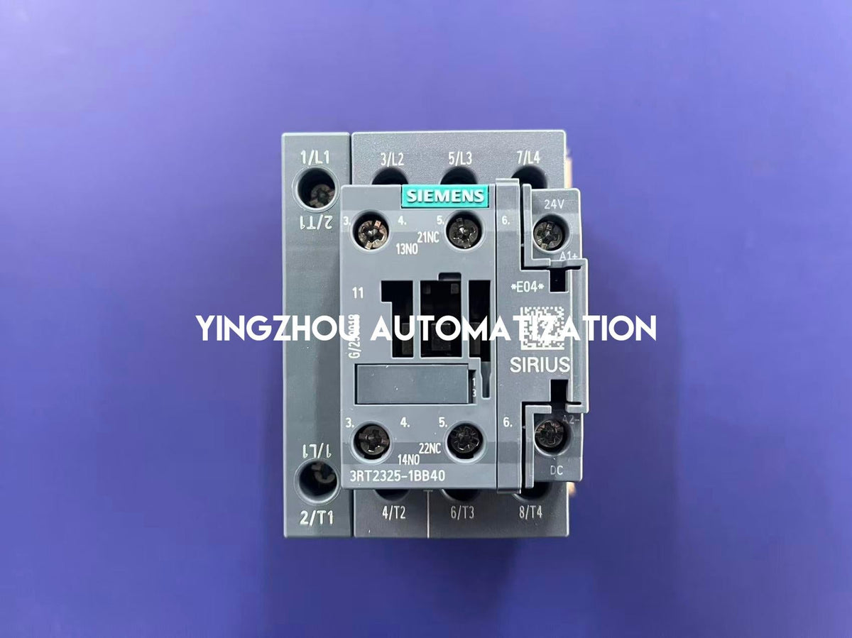 Siemens 3RT2325-1BB40 SIRIUS Contactor | 4-Pole (4 NO) | 35A (AC-1) | 24V DC Coil | Size S0-vezhoo