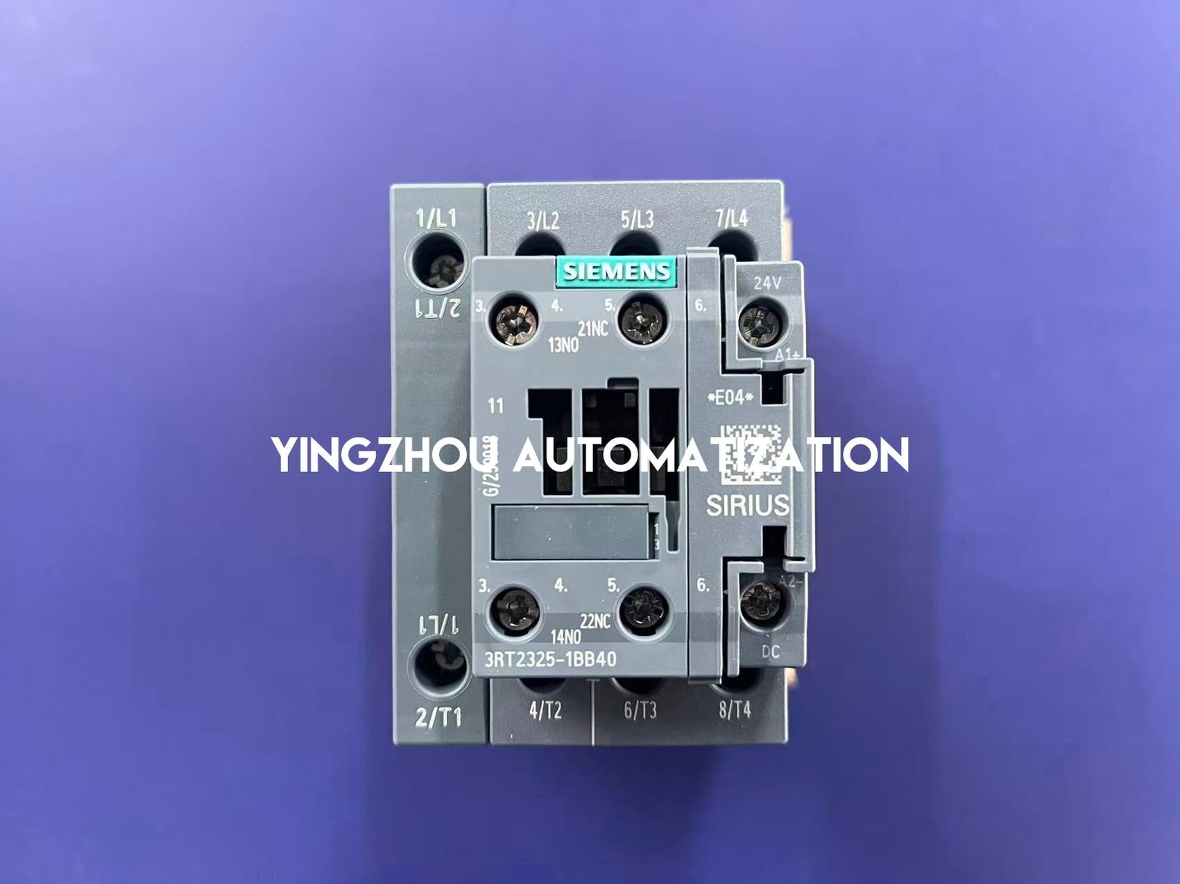 Siemens 3RT2325-1BB40 SIRIUS Contactor | 4-Pole (4 NO) | 35A (AC-1) | 24V DC Coil | Size S0-vezhoo