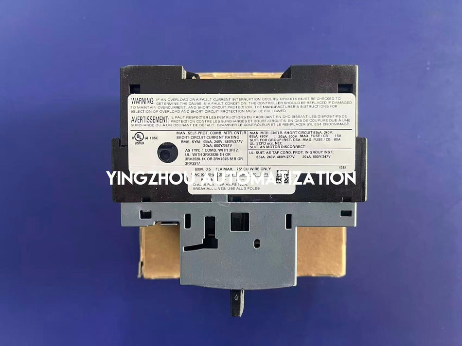 Siemens 3RV2011-0FA10 SIRIUS Motor Starter Protector | 0.35A - 0.5A | Size S00 | Class 10-vezhoo