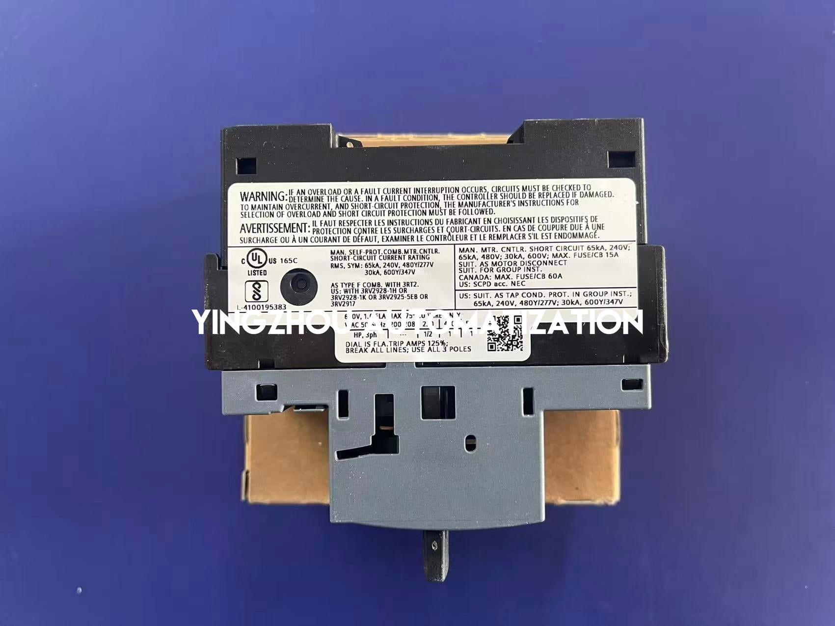 Siemens 3RV2011-1AA10 SIRIUS Motor Starter Protector | 1.1A - 1.6A | Size S00 | Class 10-vezhoo