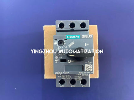 Siemens 3RV2011-1AA10 SIRIUS Motor Starter Protector | 1.1A - 1.6A | Size S00 | Class 10-vezhoo