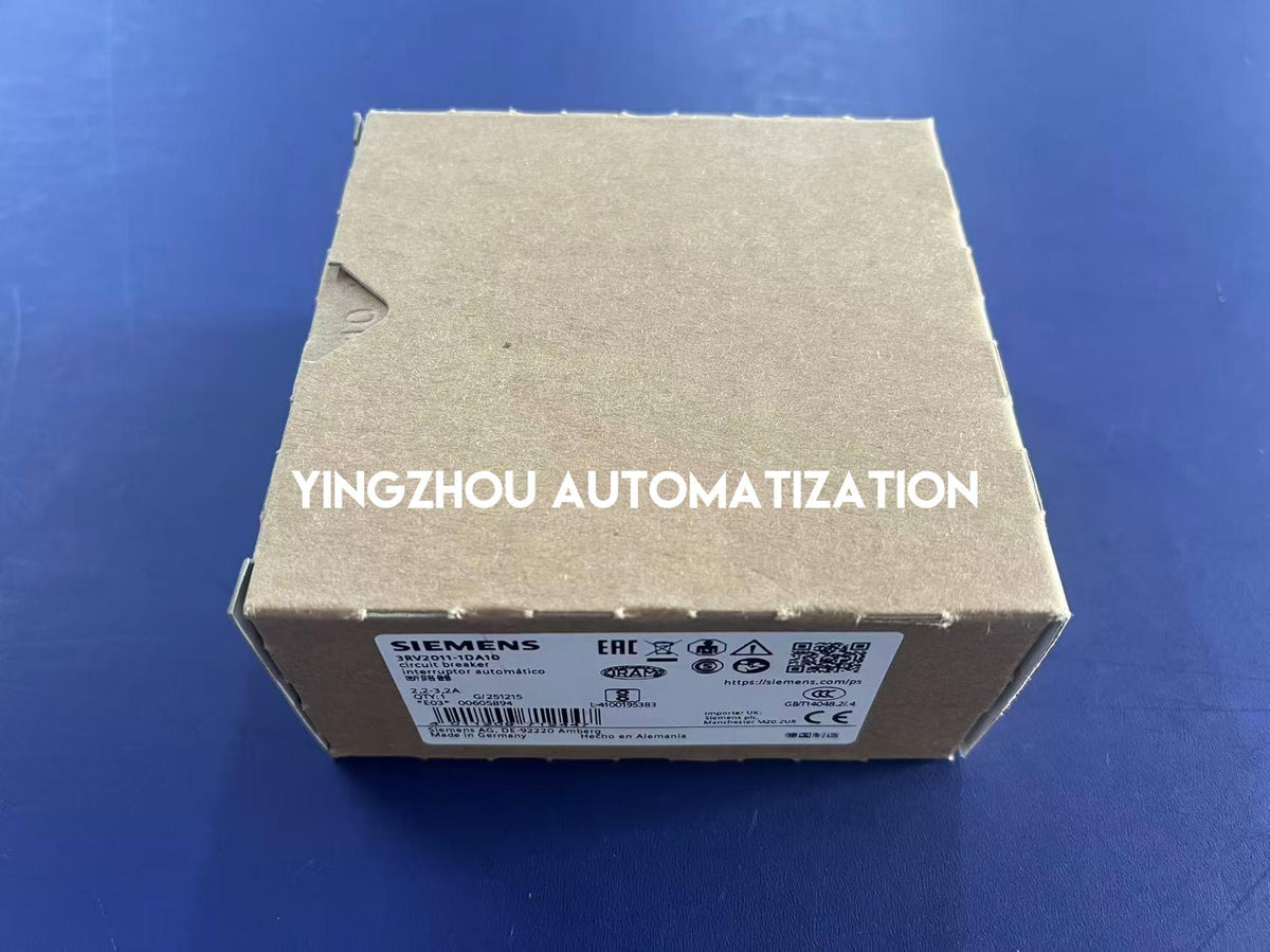Siemens 3RV2011-1DA10 SIRIUS Motor Starter Protector | 2.2A - 3.2A | Size S00 | Class 10-vezhoo
