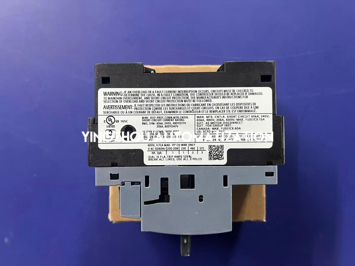 Siemens 3RV2011-1EA15 SIRIUS Motor Starter Protector | 0.28–0.4A, Size S00, Screw Terminal-vezhoo