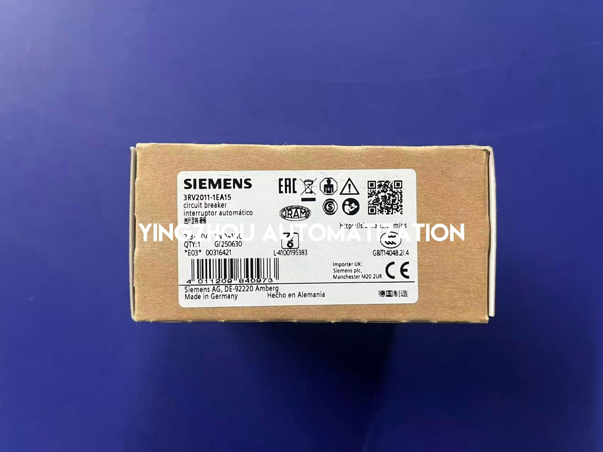 Siemens 3RV2011-1EA15 SIRIUS Motor Starter Protector | 0.28–0.4A, Size S00, Screw Terminal-vezhoo