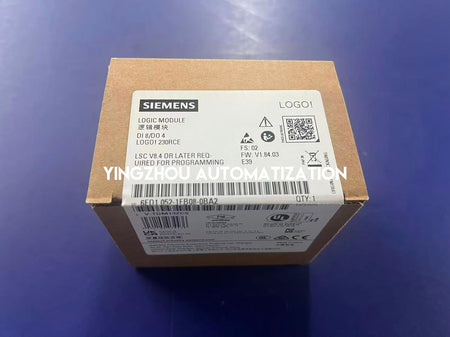 Siemens 6ED1052-1FB08-0BA2 LOGO! 230RCE | Logic Module | 115V/230V AC/DC | 8 DI / 4 DO (Relay)-vezhoo