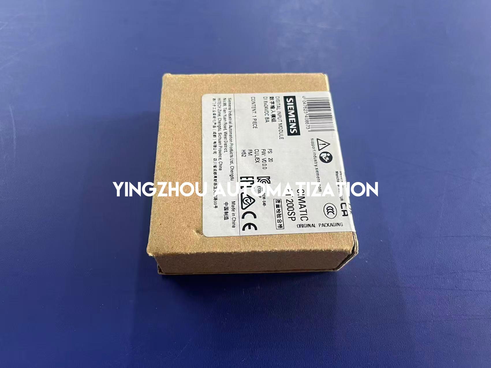 Siemens 6ES7131-6BF01-0AA0 SIMATIC ET 200SP | DI 8x24VDC Basic | Digital Input Module-vezhoo