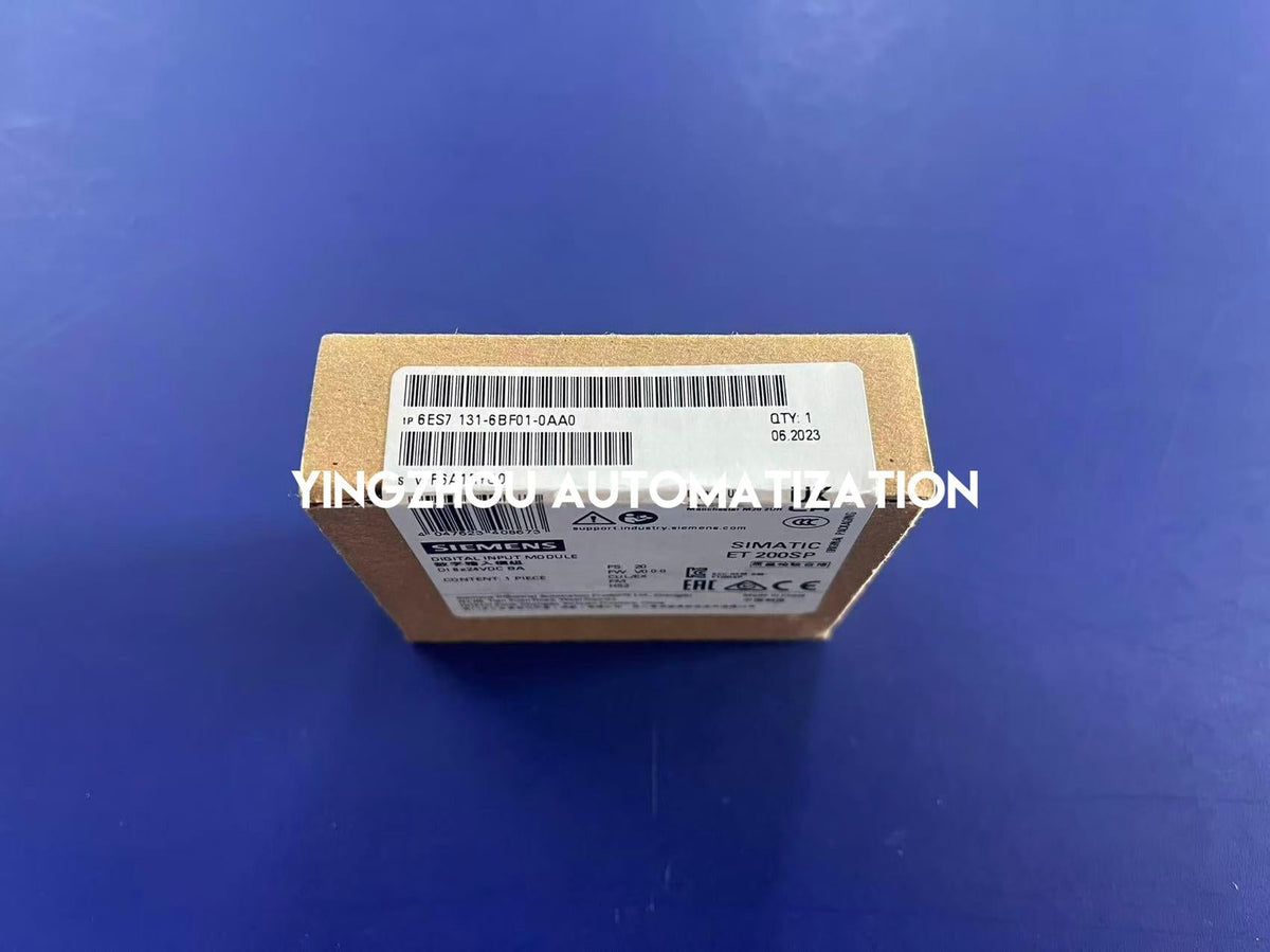 Siemens 6ES7131-6BF01-0AA0 SIMATIC ET 200SP | DI 8x24VDC Basic | Digital Input Module-vezhoo