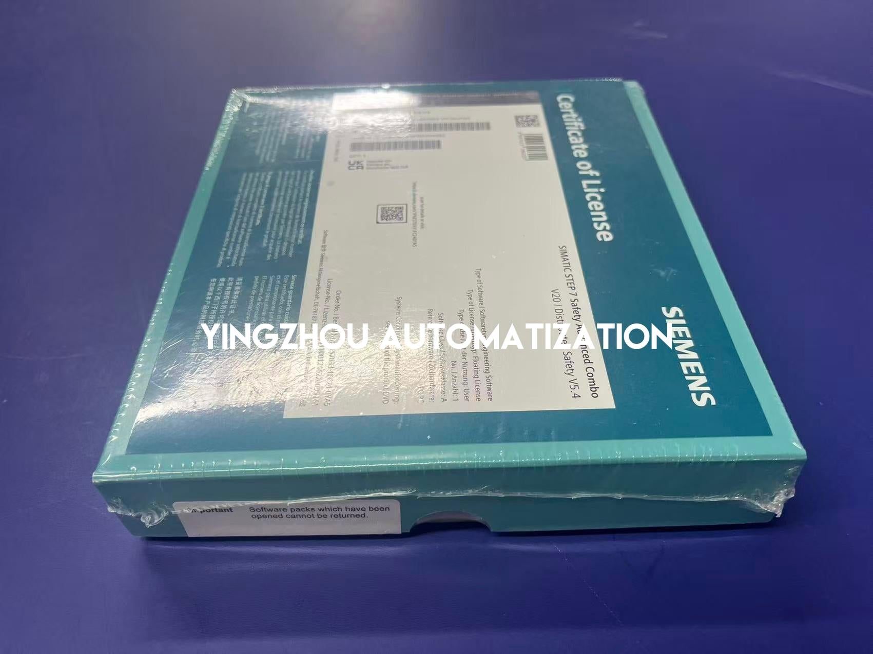 Siemens 6ES7833-1FC24-0YA5 SIMATIC S7 F-Systems Programming License | TIA Portal V17 | Safety Advanced-vezhoo