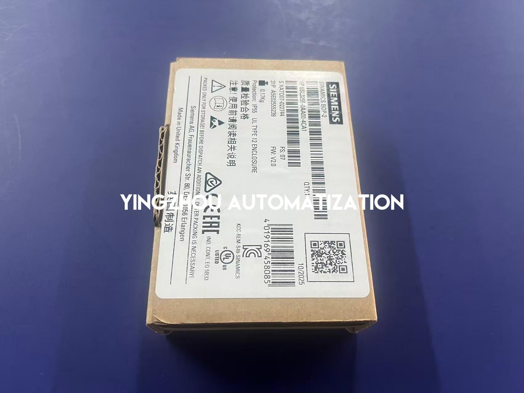 Siemens 6SL3255-0AA00-4CA1 SINAMICS Basic Operator Panel (BOP-2) | IP55-vezhoo