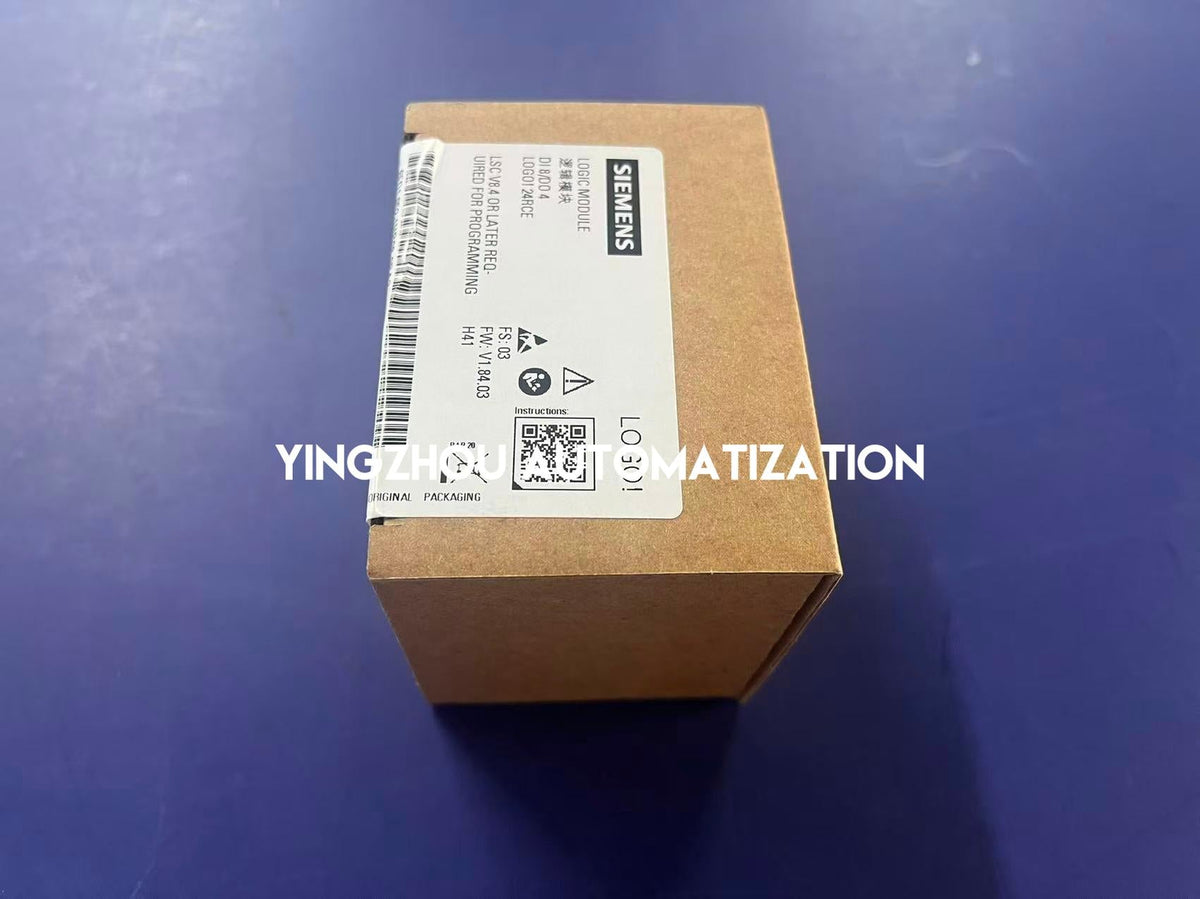 Siemens 6ED1052-1HB08-0BA2 LOGO! 24RCE | Logic Module | 24V AC/DC | 8 DI / 4 DO (Relay)-vezhoo