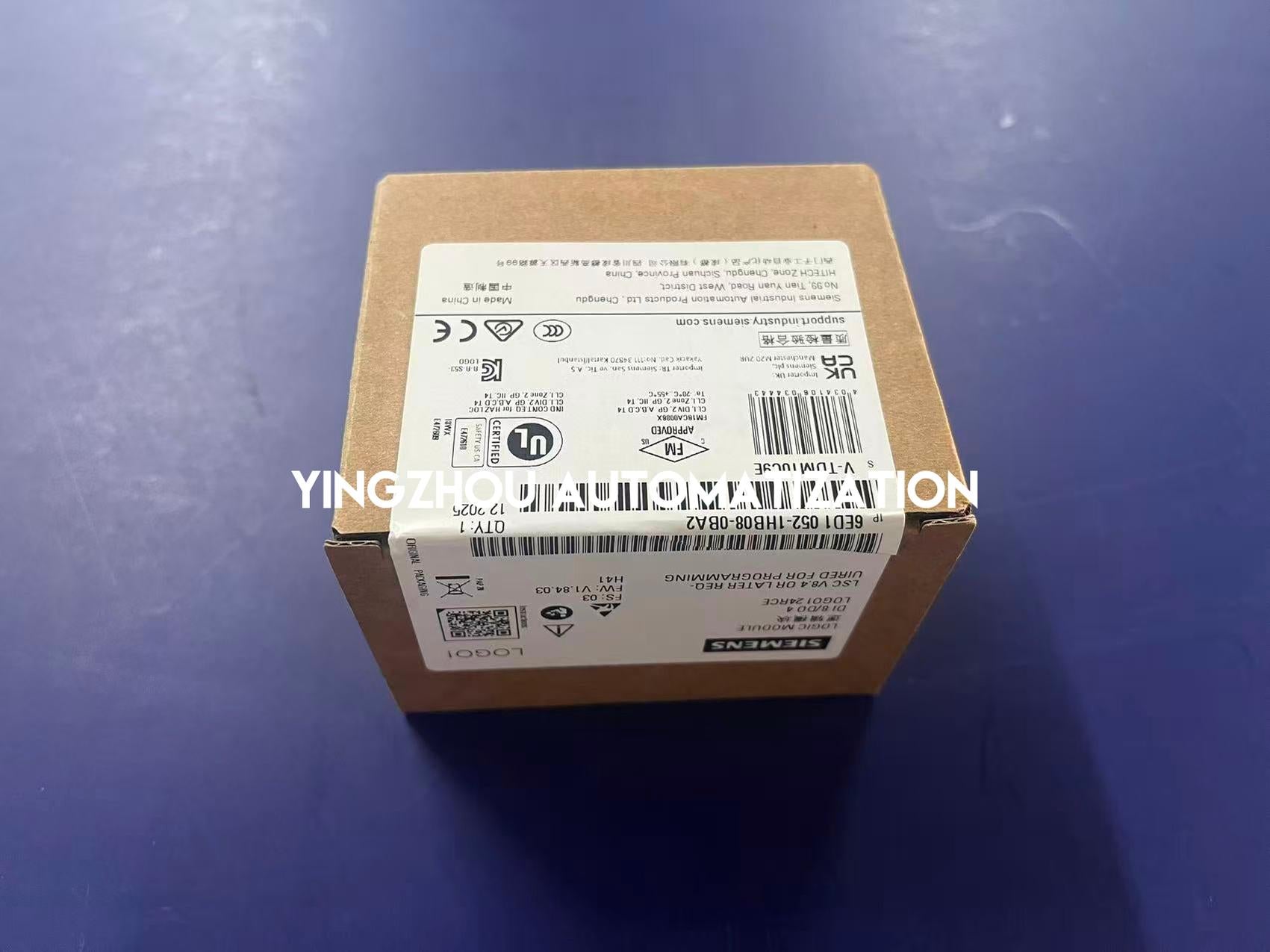 Siemens 6ED1052-1HB08-0BA2 LOGO! 24RCE | Logic Module | 24V AC/DC | 8 DI / 4 DO (Relay)-vezhoo