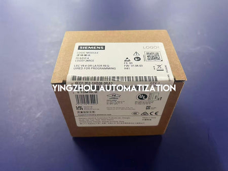 Siemens 6ED1052-1HB08-0BA2 LOGO! 24RCE | Logic Module | 24V AC/DC | 8 DI / 4 DO (Relay)-vezhoo