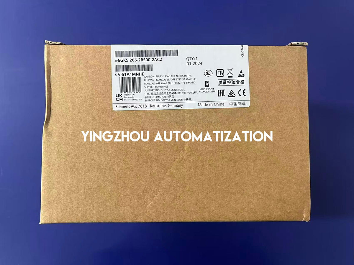 Siemens SCALANCE XC206-2SFP Managed Switch | 6 RJ45 Ports, 2 SFP Slots | 6GK5206-2BS00-2AC2-vezhoo