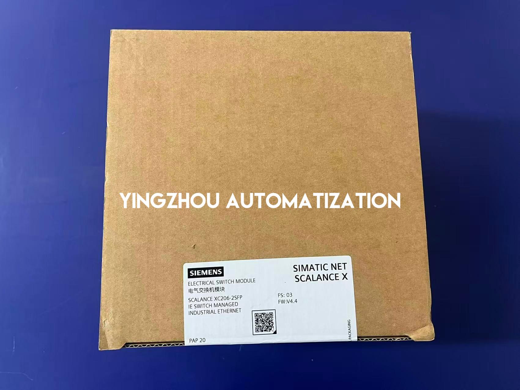 Siemens SCALANCE XC206-2SFP Managed Switch | 6 RJ45 Ports, 2 SFP Slots | 6GK5206-2BS00-2AC2-vezhoo