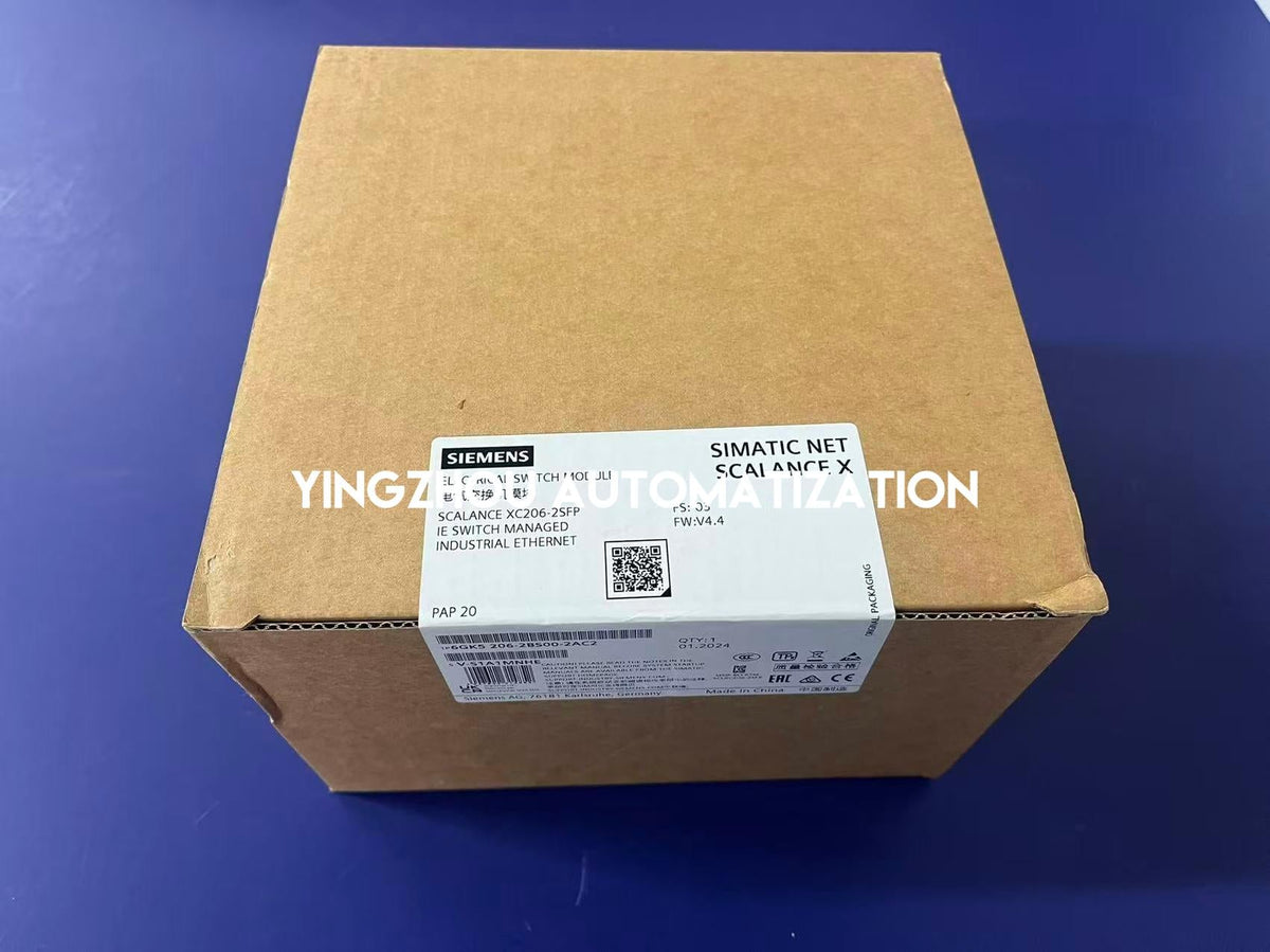 Siemens SCALANCE XC206-2SFP Managed Switch | 6 RJ45 Ports, 2 SFP Slots | 6GK5206-2BS00-2AC2-vezhoo