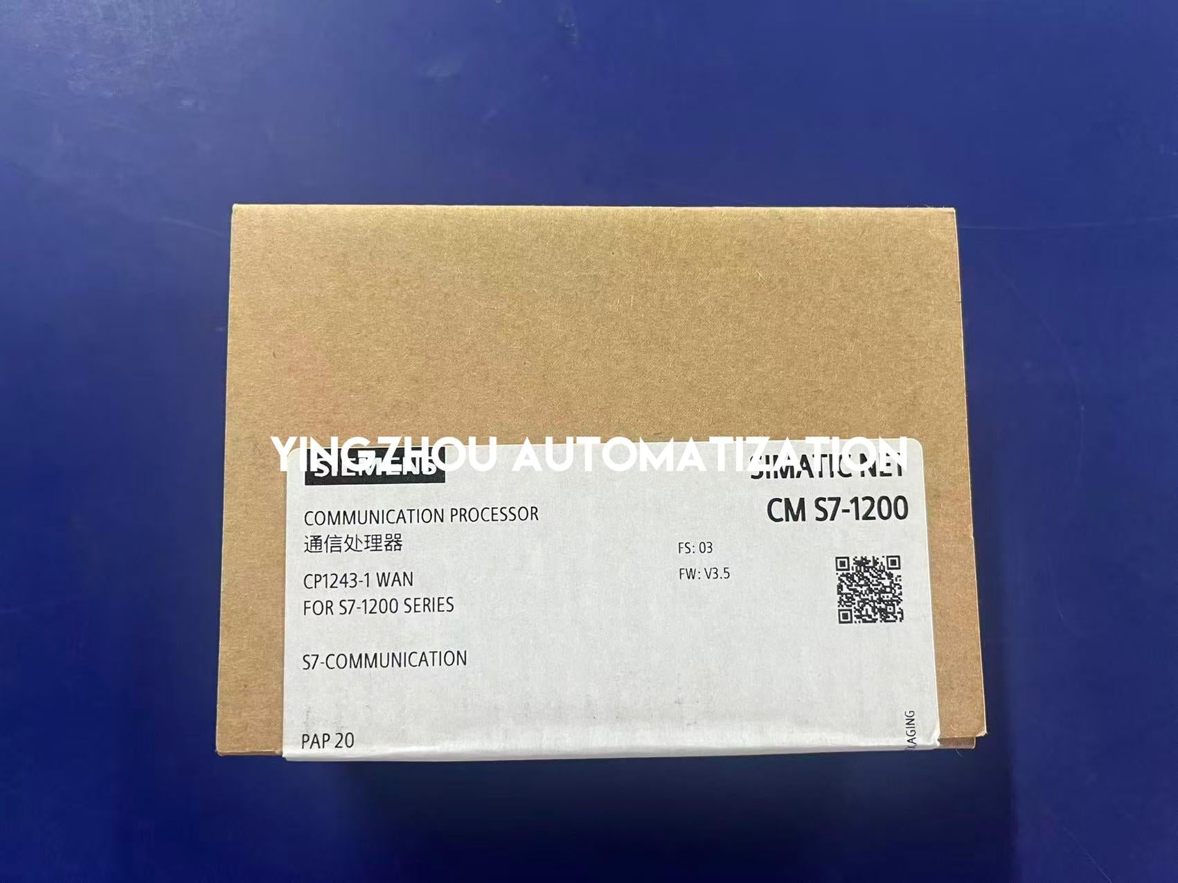 Siemens SIMATIC CP 1243-1 Communication Processor | S7-1200 Ethernet & Security | 6GK7243-1BX30-0XE0-vezhoo
