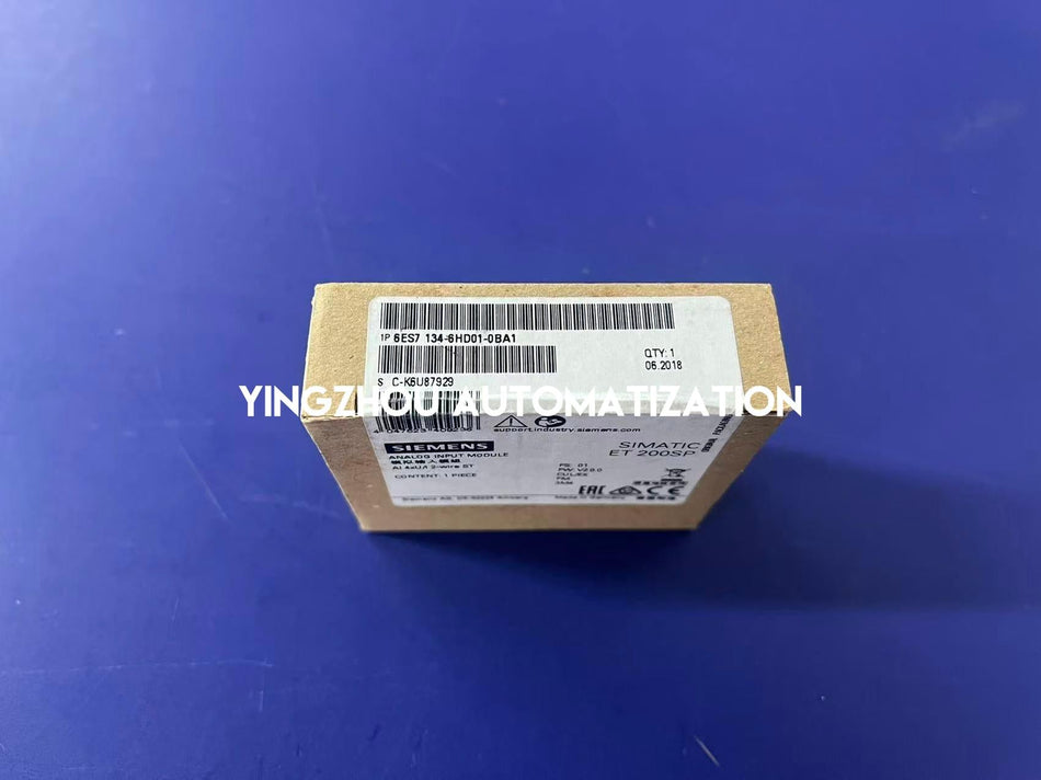 Siemens SIMATIC ET 200SP Analog Input Module | 4-Channel U/I 2-Wire | 6ES7134-6HD01-0BA1-vezhoo