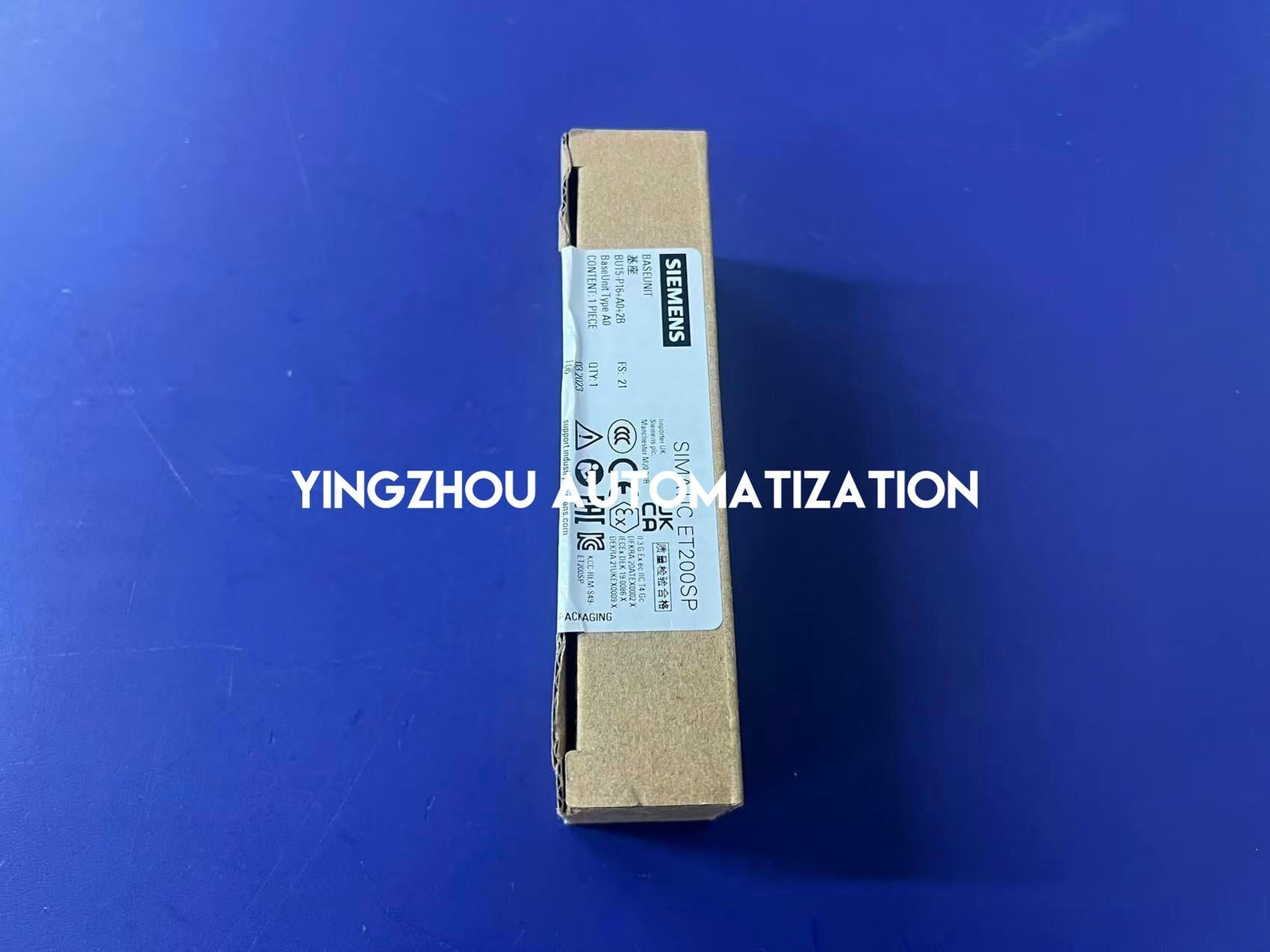 Siemens SIMATIC ET 200SP BaseUnit BU15-P16+A0+2B | Type A0 | 6ES7193-6BP00-0BA0-vezhoo