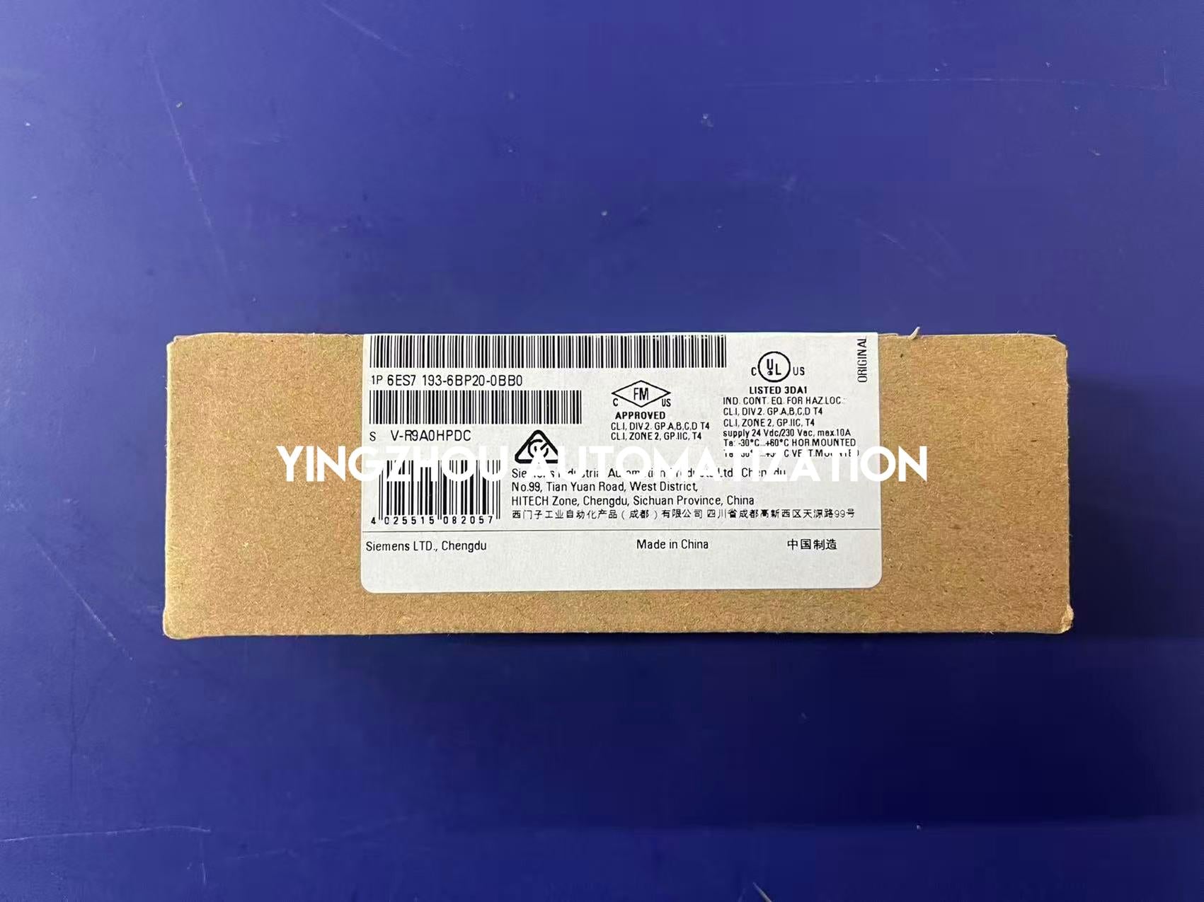 Siemens SIMATIC ET 200SP BaseUnit BU15-P16+A0+2B | Type A0 | 6ES7193-6BP20-0BB0-vezhoo