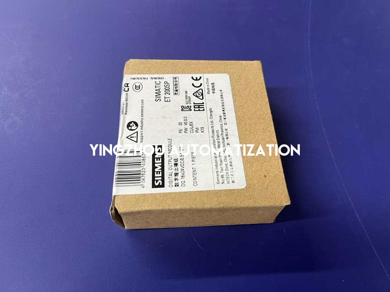 Siemens SIMATIC ET 200SP Digital Output Module | 16-Channel 24V DC, 0.5A | 6ES7132-6BH01-0BA0-vezhoo