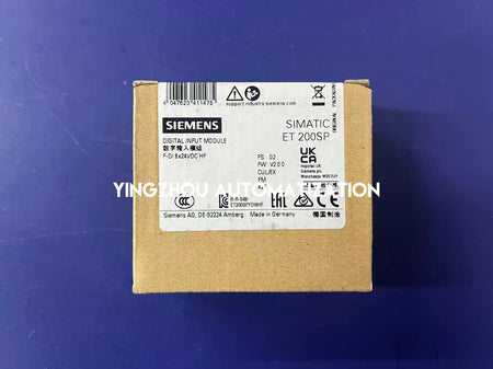 Siemens SIMATIC ET 200SP Failsafe Digital Input | 8 F-DI, 24V DC, SIL 3/PLe | 6ES7136-6BA01-0CA0-vezhoo