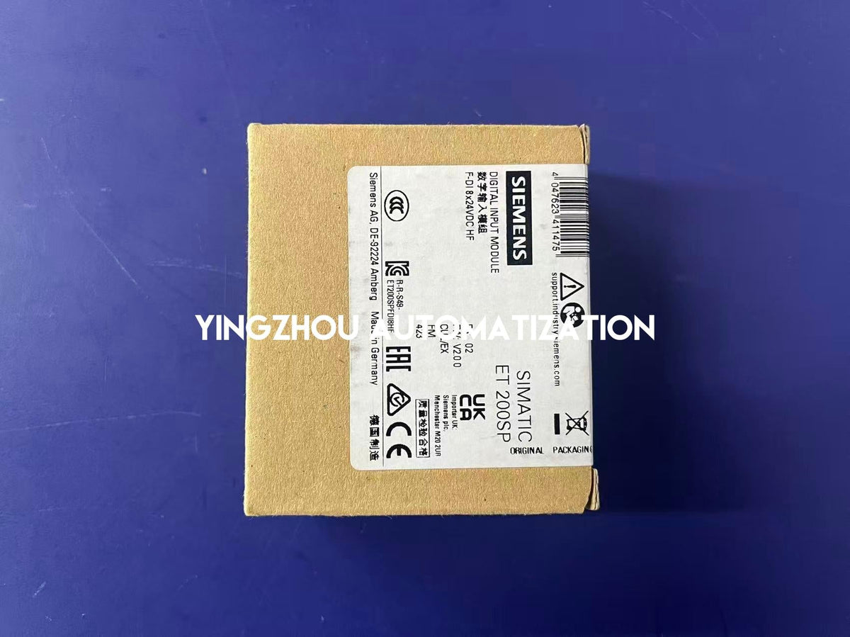 Siemens SIMATIC ET 200SP Failsafe Digital Input | 8 F-DI, 24V DC, SIL 3/PLe | 6ES7136-6BA01-0CA0-vezhoo