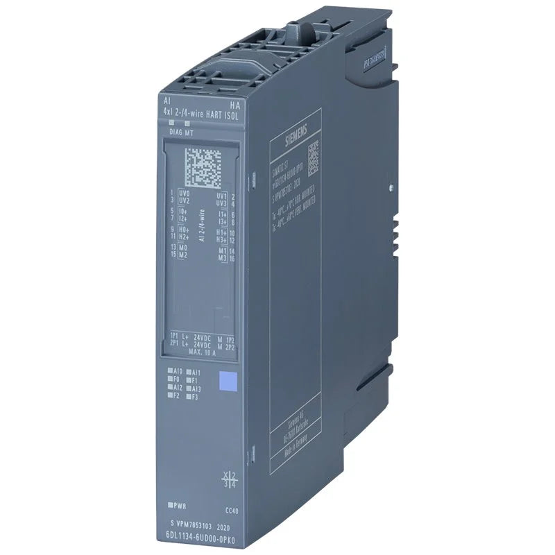 Siemens SIMATIC ET 200SP HA | Universal AI-DI 8 / DQ 8 HART | 6DL1134-6UD00-0PK0-vezhoo
