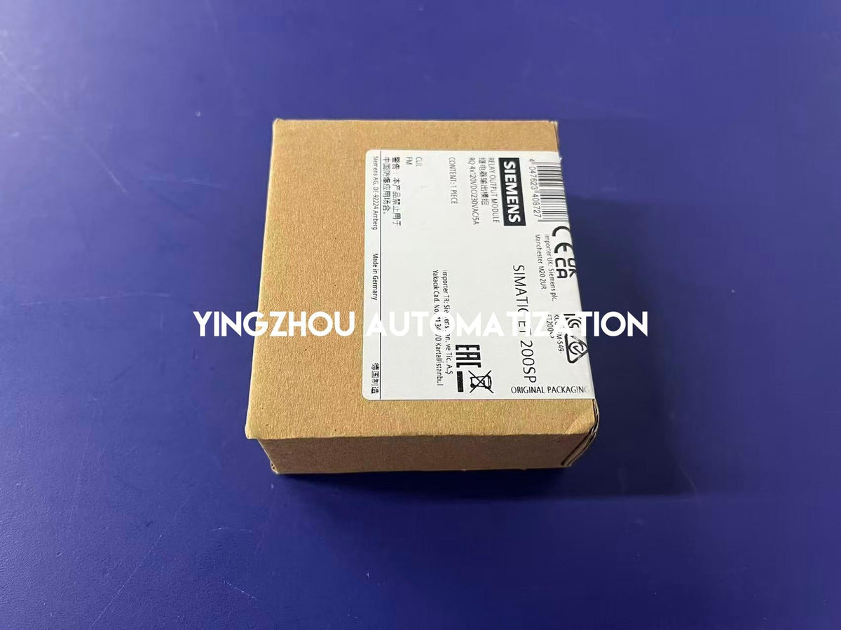 Siemens SIMATIC ET 200SP Relay Module | 4-Channel, 5A NO, 230V AC | 6ES7132-6HD01-0BB1-vezhoo