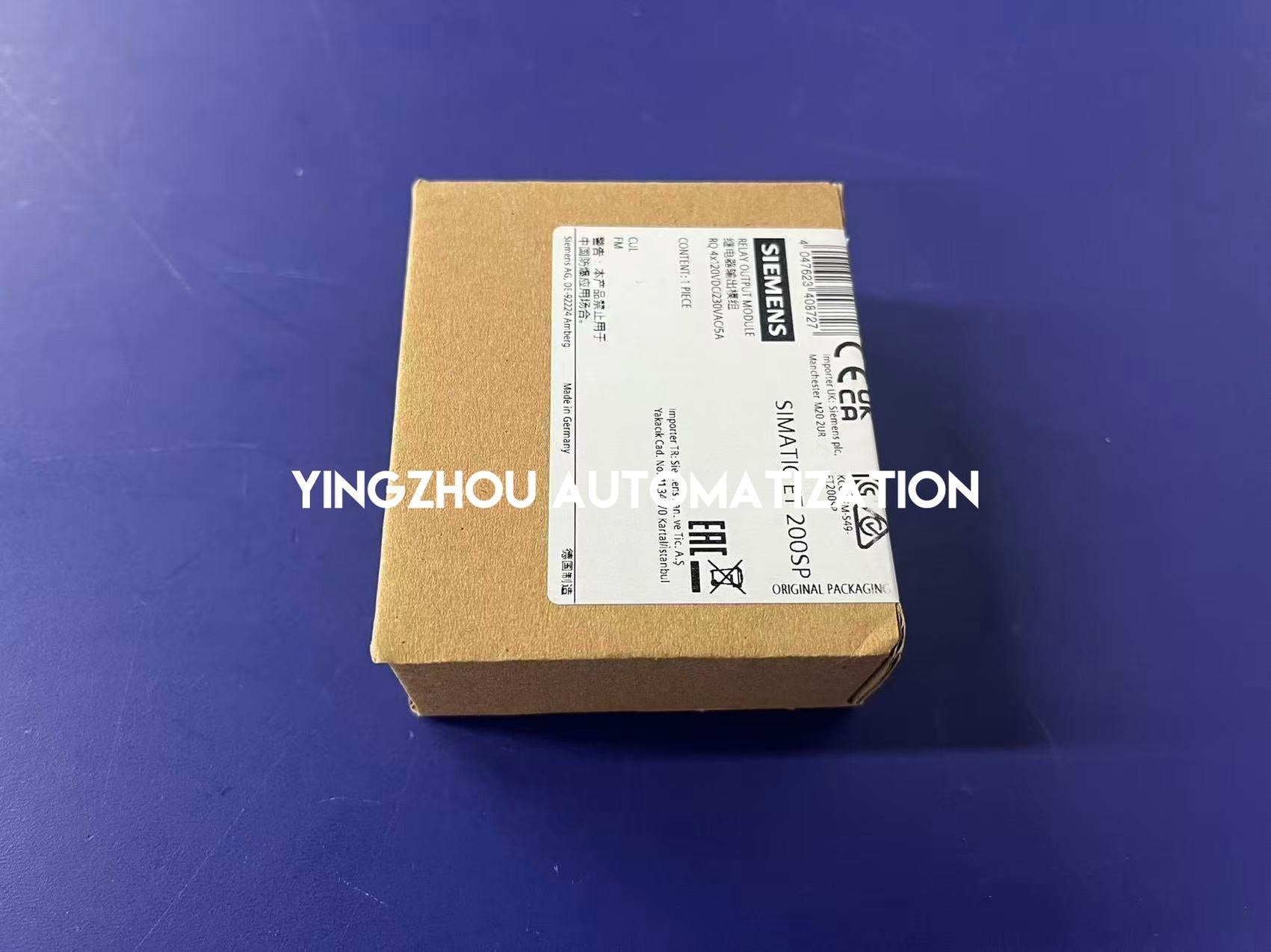 Siemens SIMATIC ET 200SP Relay Module | 4-Channel, 5A NO, 230V AC | 6ES7132-6HD01-0BB1-vezhoo