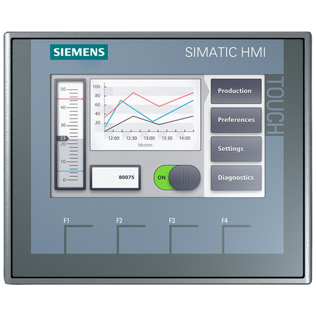 Siemens SIMATIC HMI KTP400 Basic | 4" Widescreen Display | Touch & Key | 6AV2123-2DB03-0AX0-vezhoo