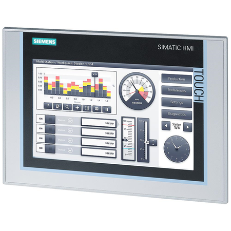 Siemens SIMATIC HMI TP900 Comfort | 9" Widescreen Display | Touch Operation | 6AV2124-0JC01-0AX0-vezhoo