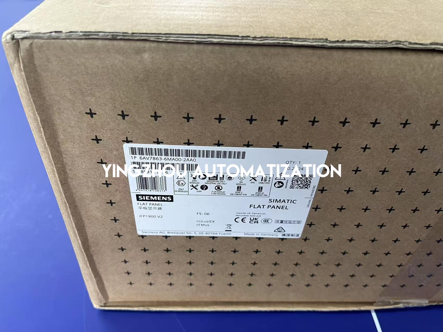 Siemens SIMATIC IFP2200 Basic | 22" Industrial Monitor | Full HD, Widescreen | 6AV7863-6MA00-2AA0-vezhoo