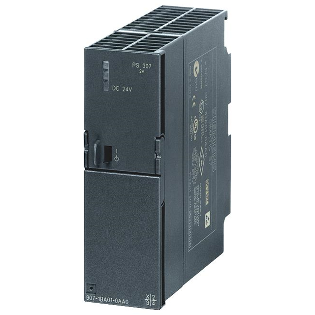 Siemens SIMATIC PS 307 Power Supply | 24V DC / 2A | For S7-300 PLC | 6ES7307-1BA01-0AA0-vezhoo