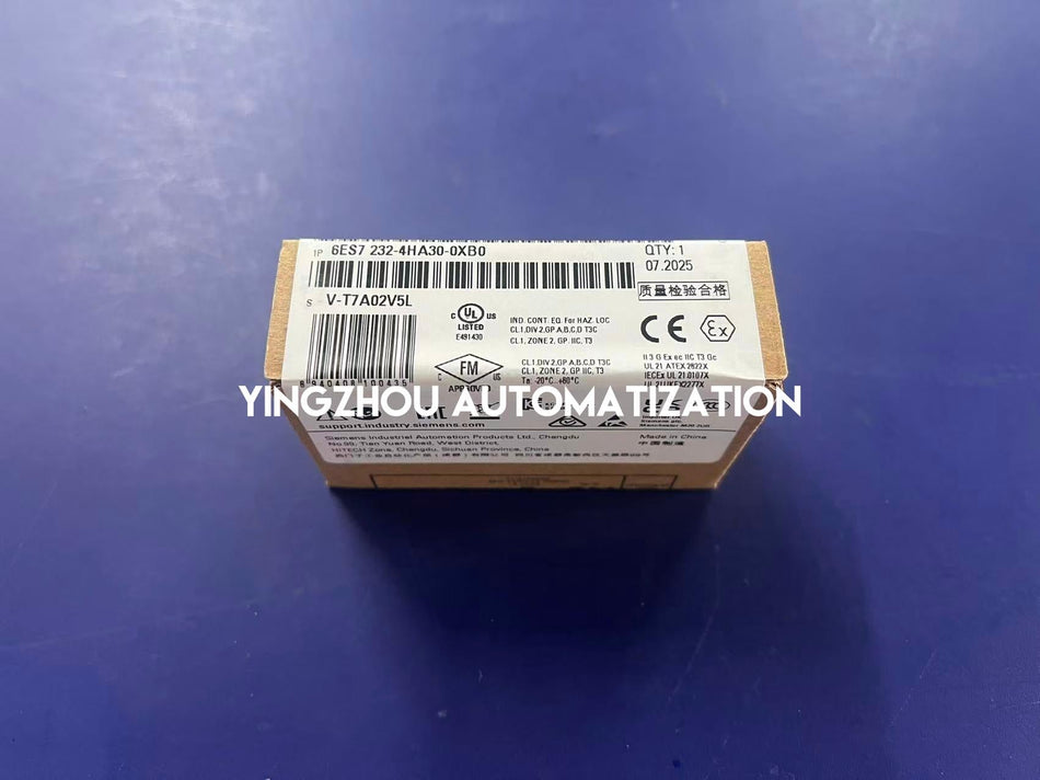 Siemens SIMATIC S7-1200 Analog Output SM 1232 | 4-Channel Voltage/Current | 6ES7232-4HA30-0XB0-vezhoo