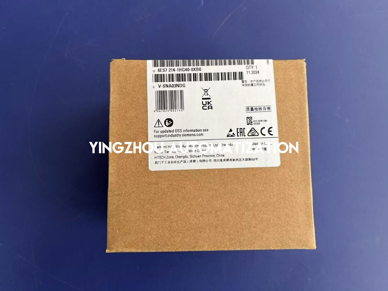 Siemens SIMATIC S7-1200 CPU 1214C | DC/DC/Relay | 6ES7214-1HG40-0XB0-vezhoo