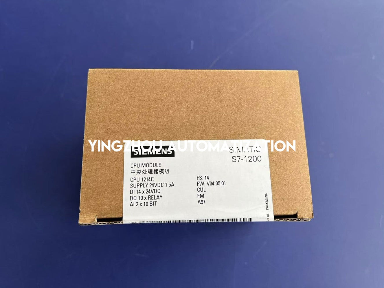 Siemens SIMATIC S7-1200 CPU 1214C | DC/DC/Relay | 6ES7214-1HG40-0XB0-vezhoo