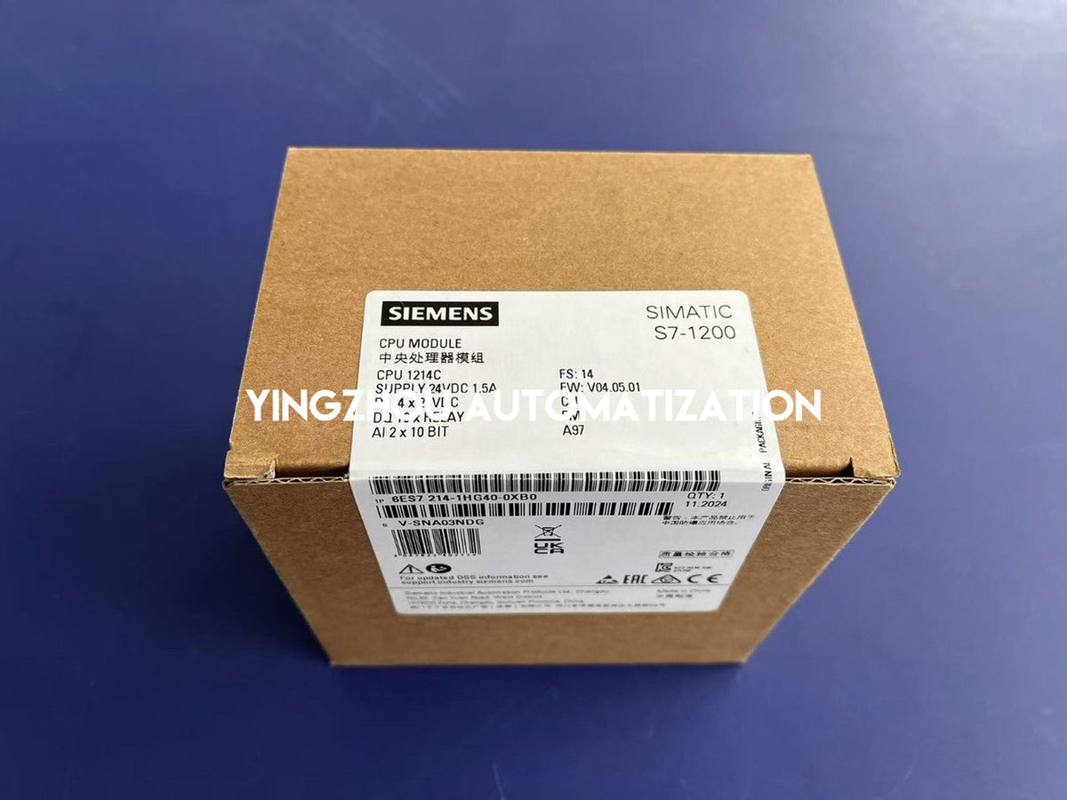 Siemens SIMATIC S7-1200 CPU 1214C | DC/DC/Relay | 6ES7214-1HG40-0XB0-vezhoo